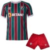 Oficiální Fotbalový Dres Fluminense FC Domácí 2023-24 pro Děti